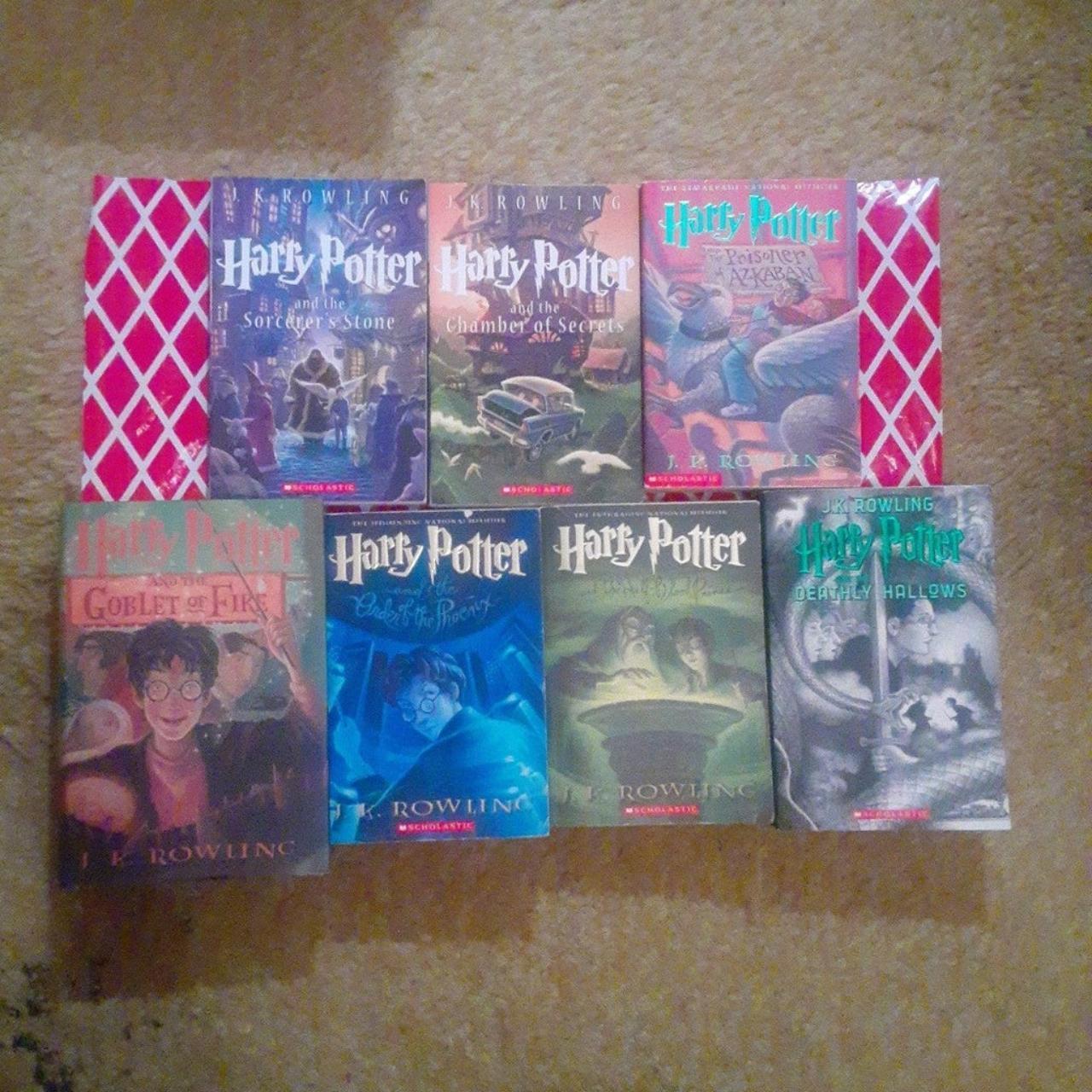 J.K. Rowling Complete Harry Potter Book Lot, #'s... - Depop