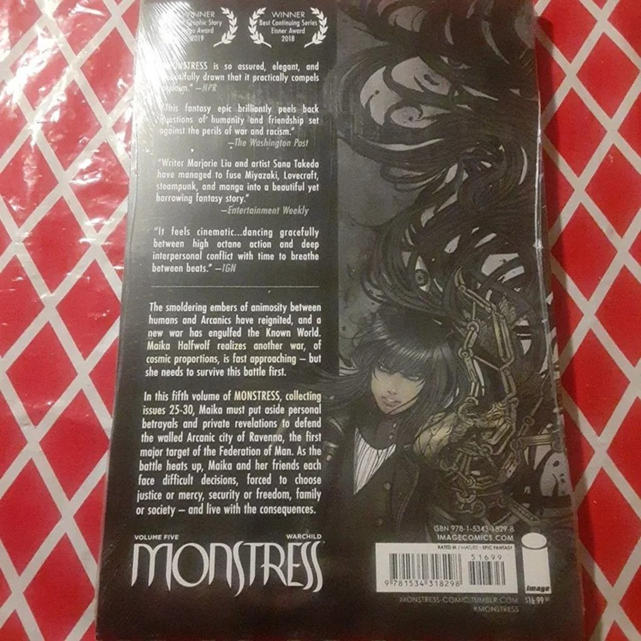 New and sealed Monstress volume 5 Warchild, new and... - Depop