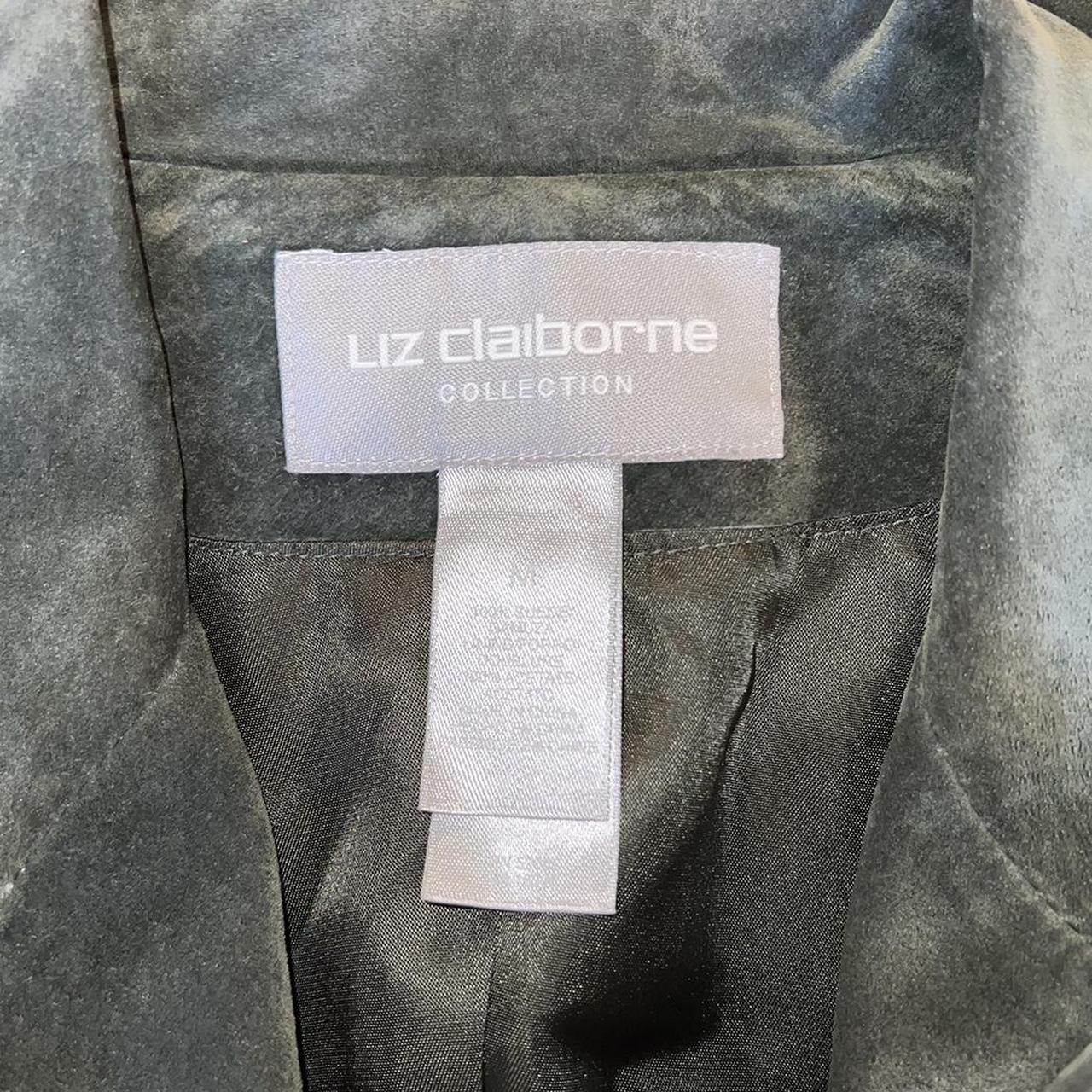 Liz Claiborne Women's Green Jacket | Depop