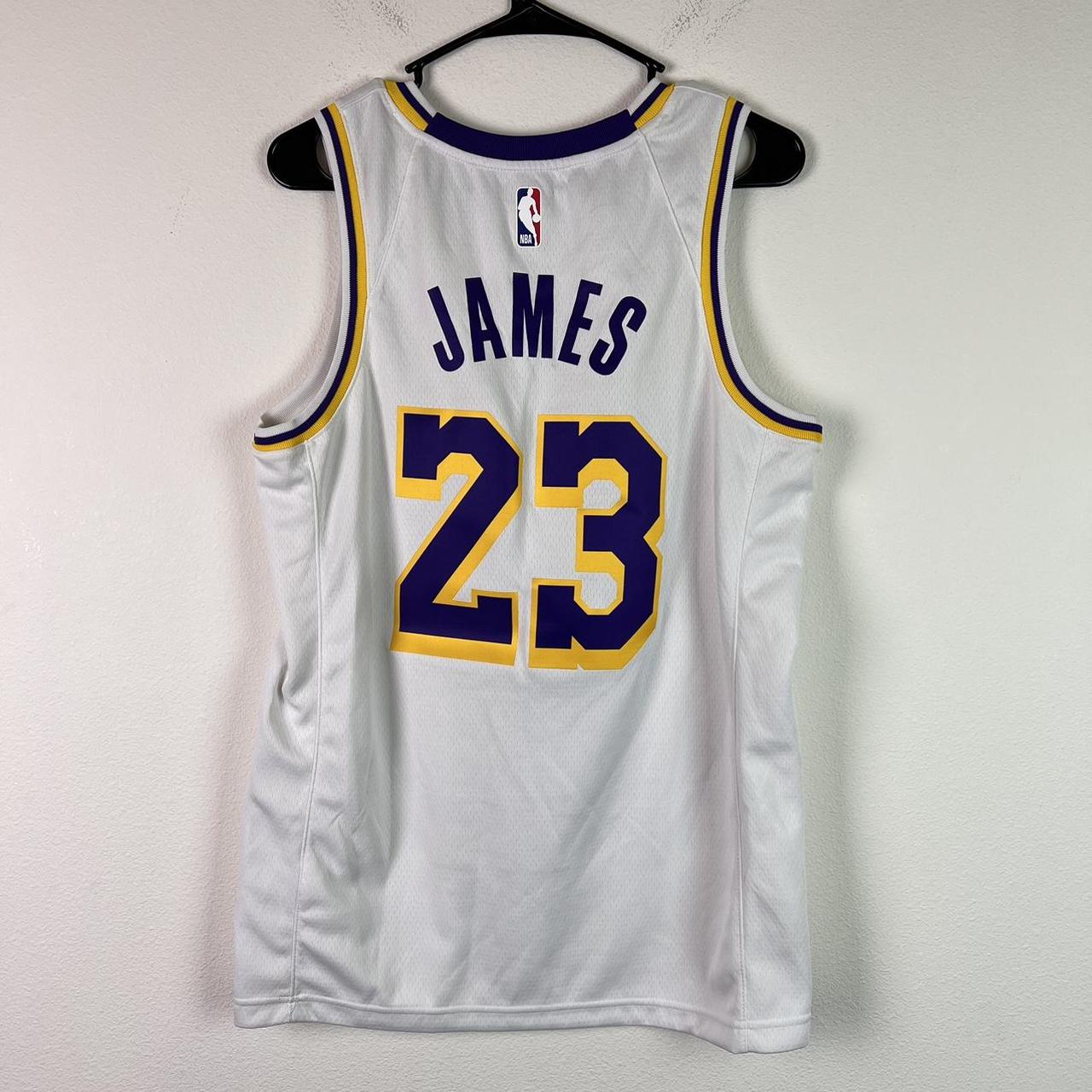 LeBron James Lakers Jersey Size 44- Men's adult - Depop