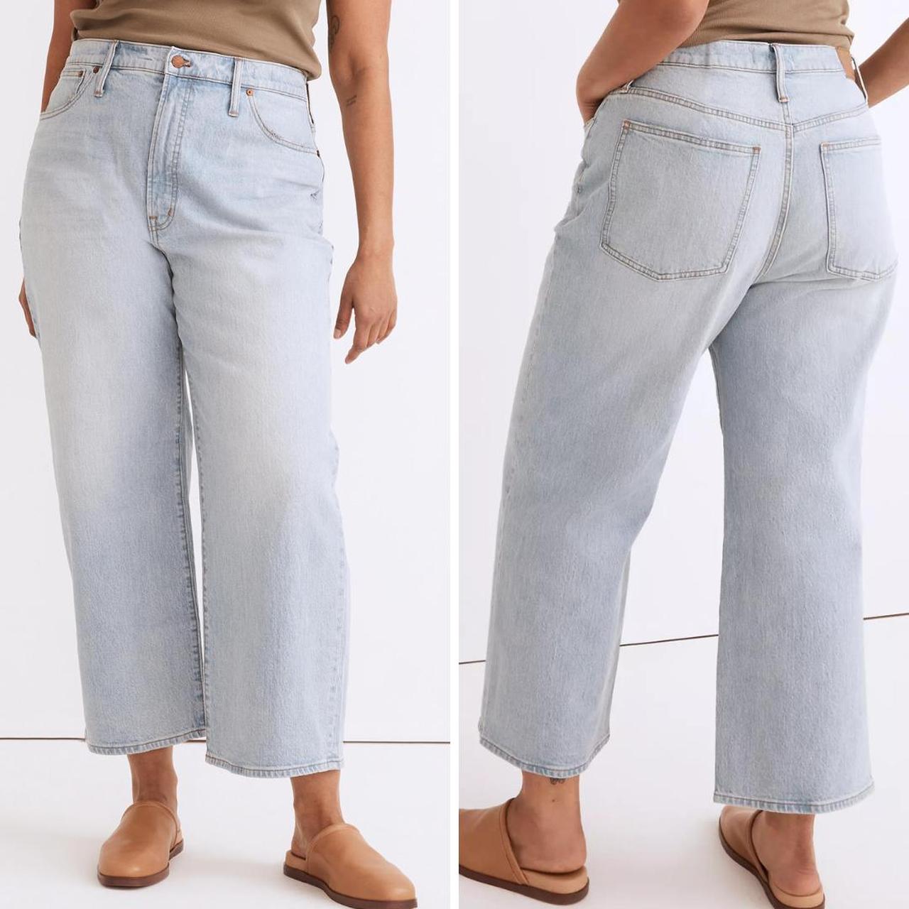 Madewell The Perfect Vintage Wide Leg Jeans Edmund popular Wash