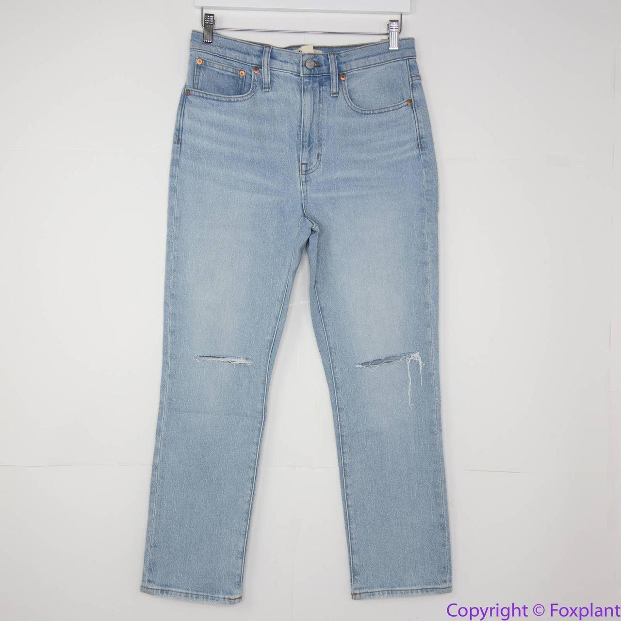 High rise slim hot sale crop boyjean madewell