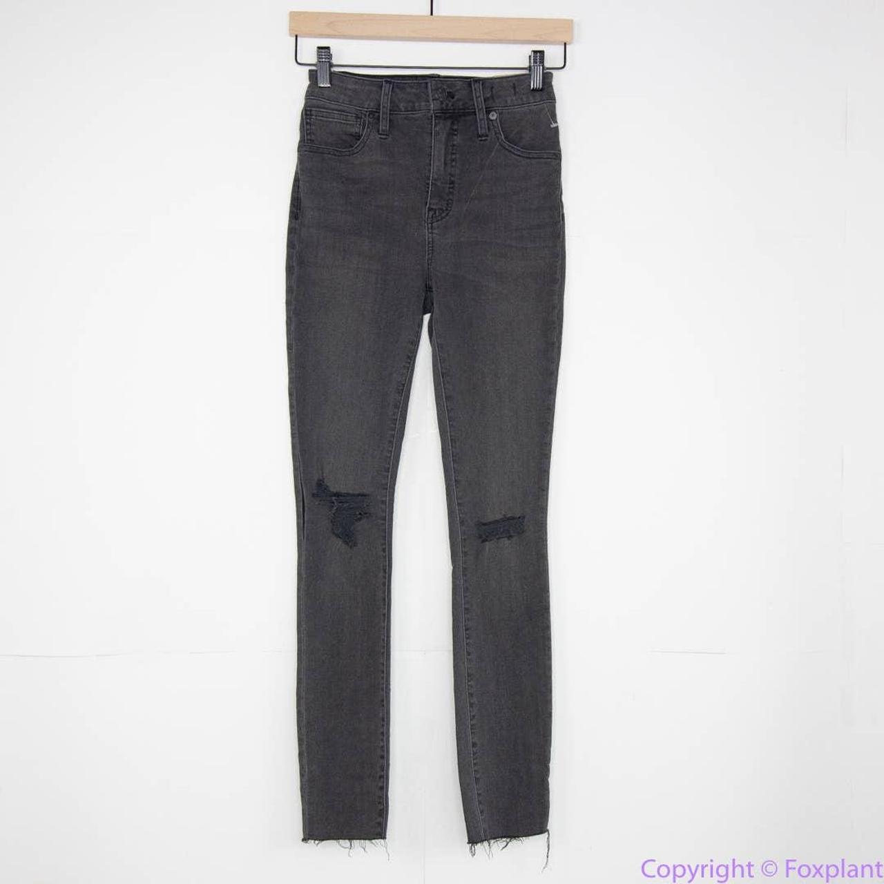 NEW Madewell Curvy High-Rise Skinny Jeans in Black - Depop