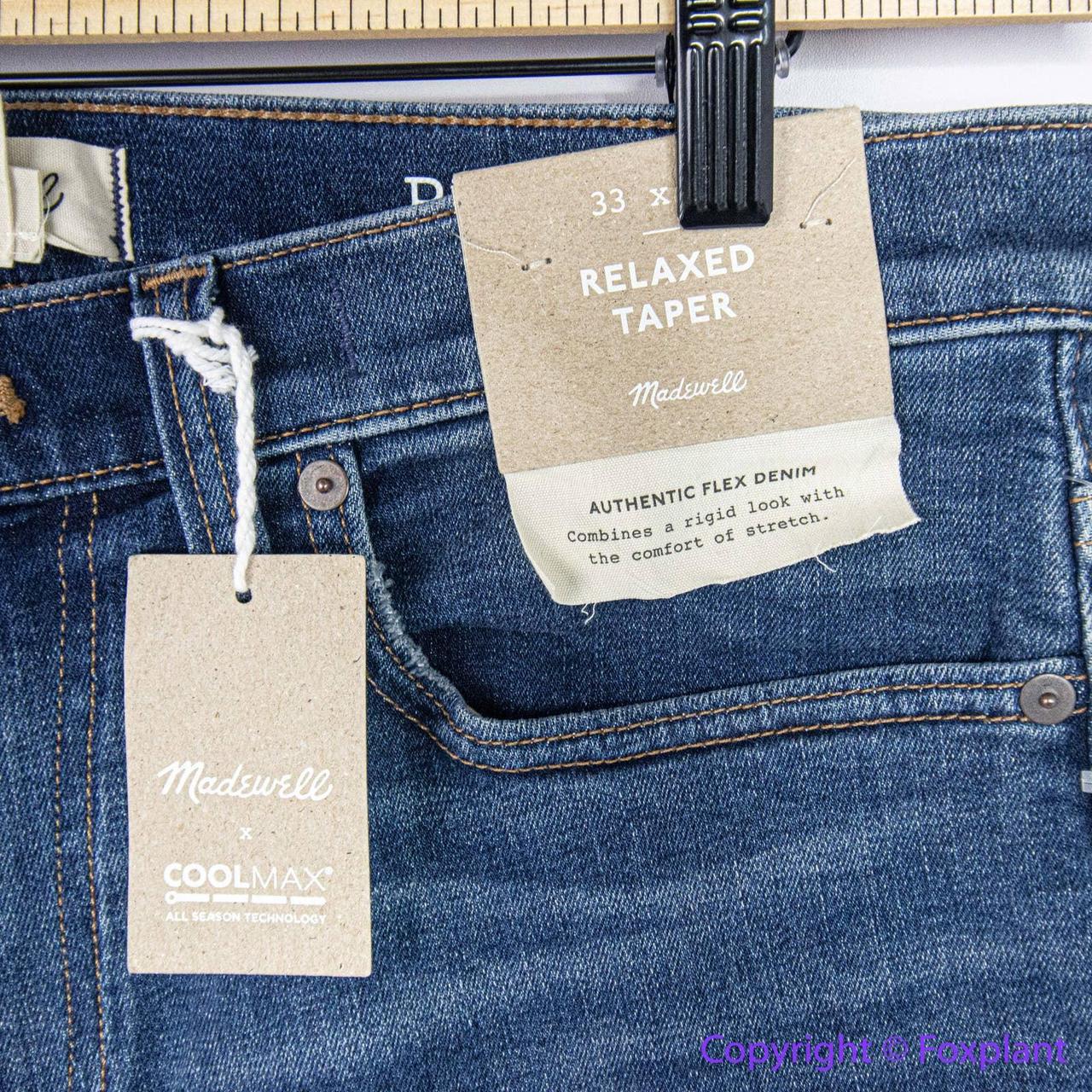 Relaxed Taper Jeans in Leeward Wash: COOLMAX® Denim Edition