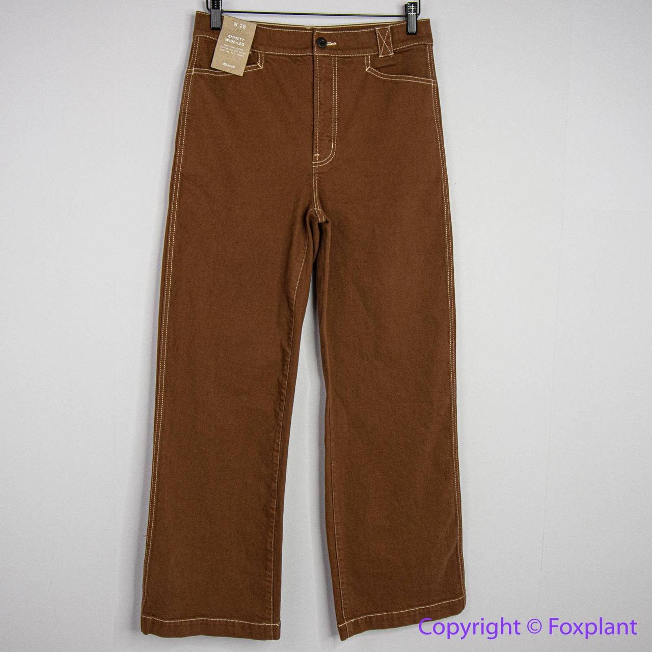 NEW Madewell Emmett 2.0 Wide-Leg Pants: Garment-Dyed... - Depop