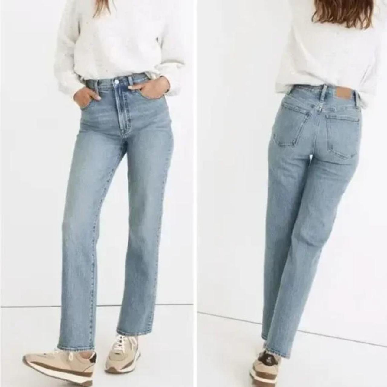 Madewell The Perfect Vintage Straight 2024 Jean in Hoye Wash size 28