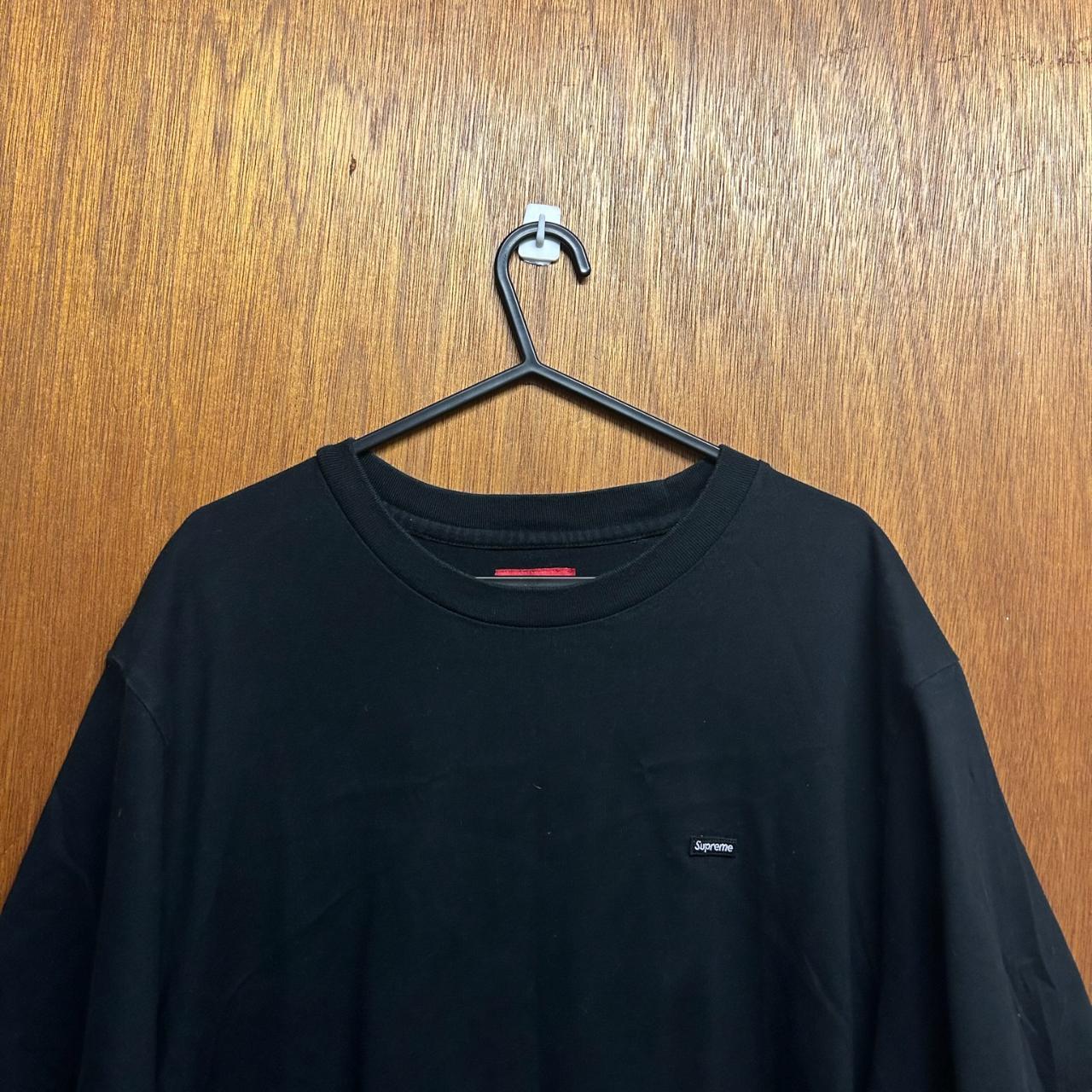 Supreme Small Box Logo shops Long Sleeve Tee Black