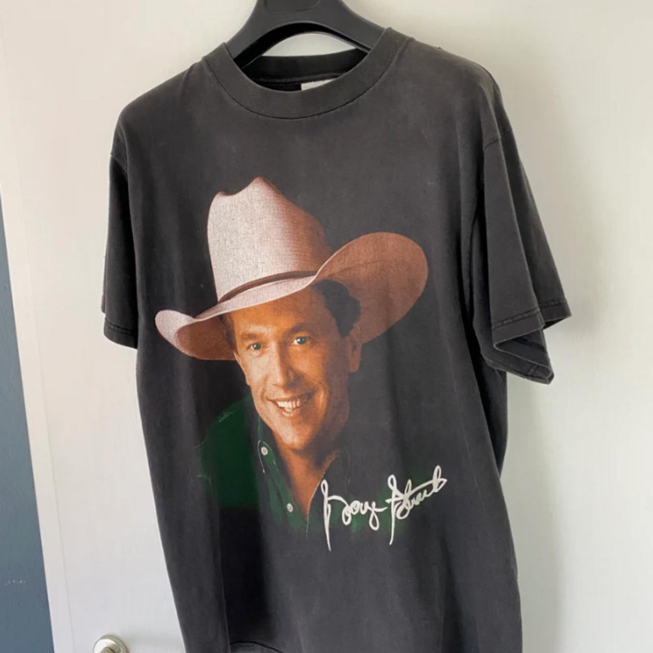 vintage george strait t shirts