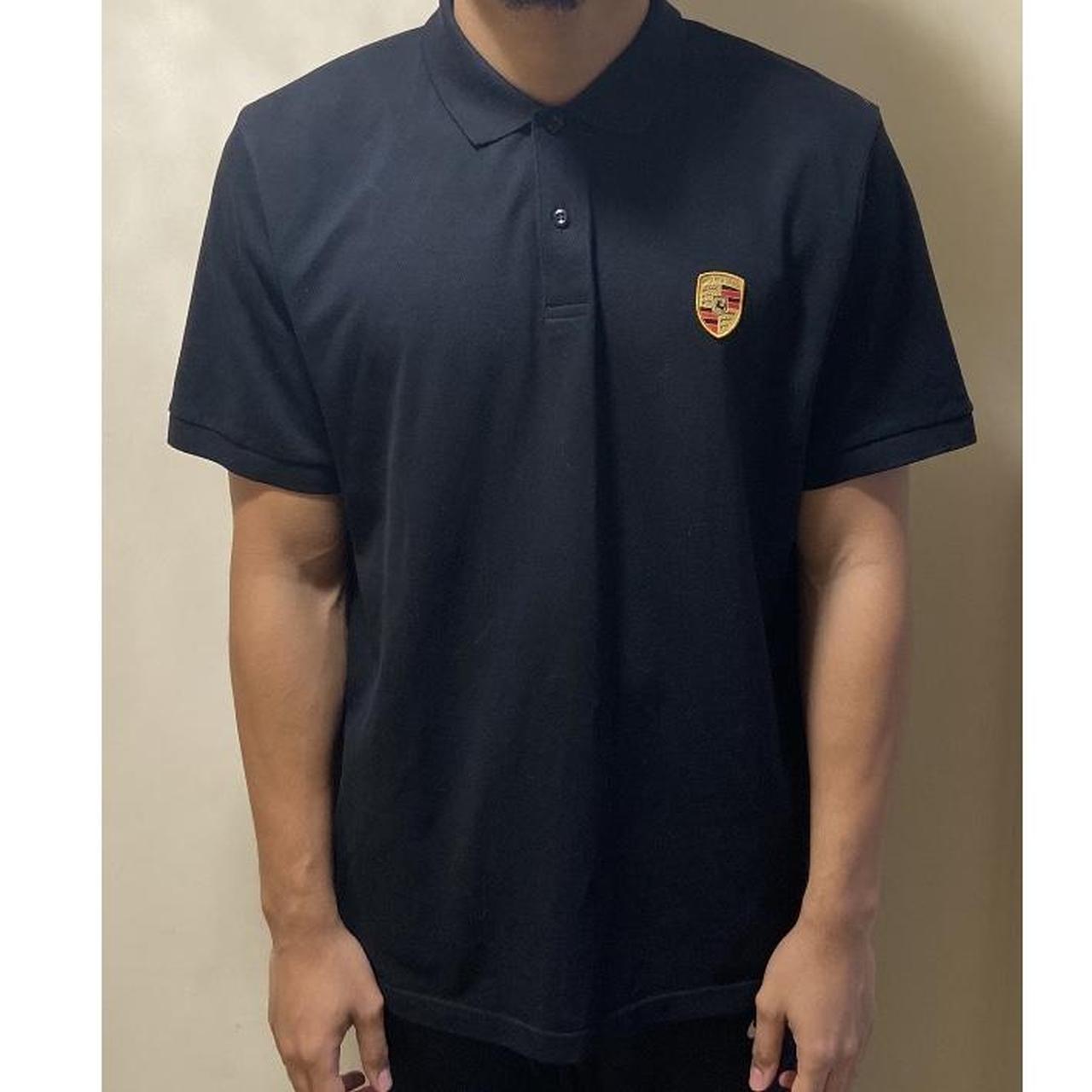 Porsche polo hotsell shirt with crest