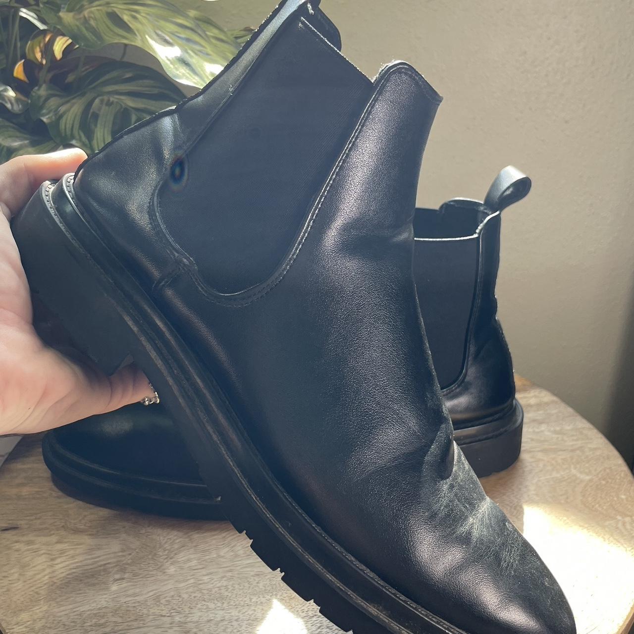 SHEIN Men's Black Boots | Depop