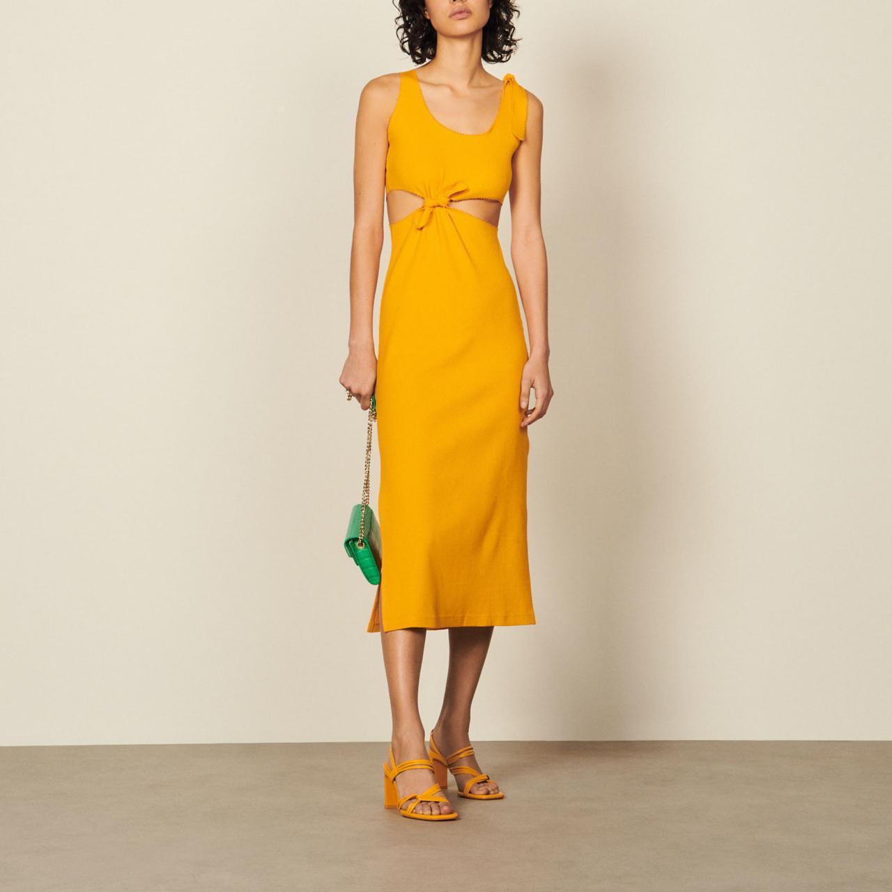 Sandro on sale yellow dress