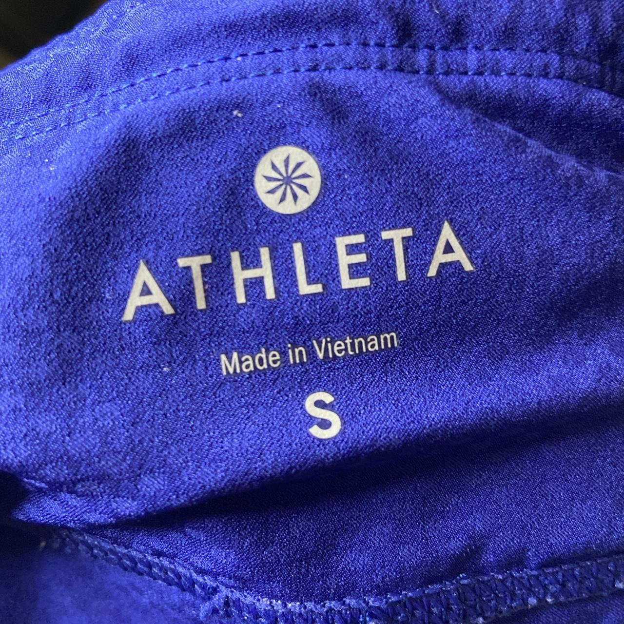 Athleta blue leggings size small