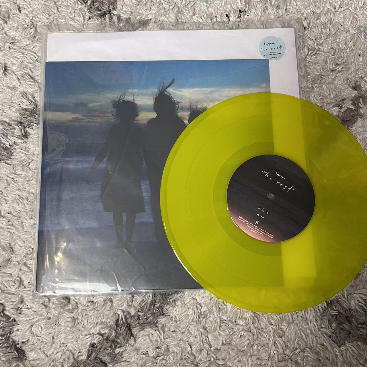 Boygenius 10” “The Rest” exclusive yellow vinyl... Depop