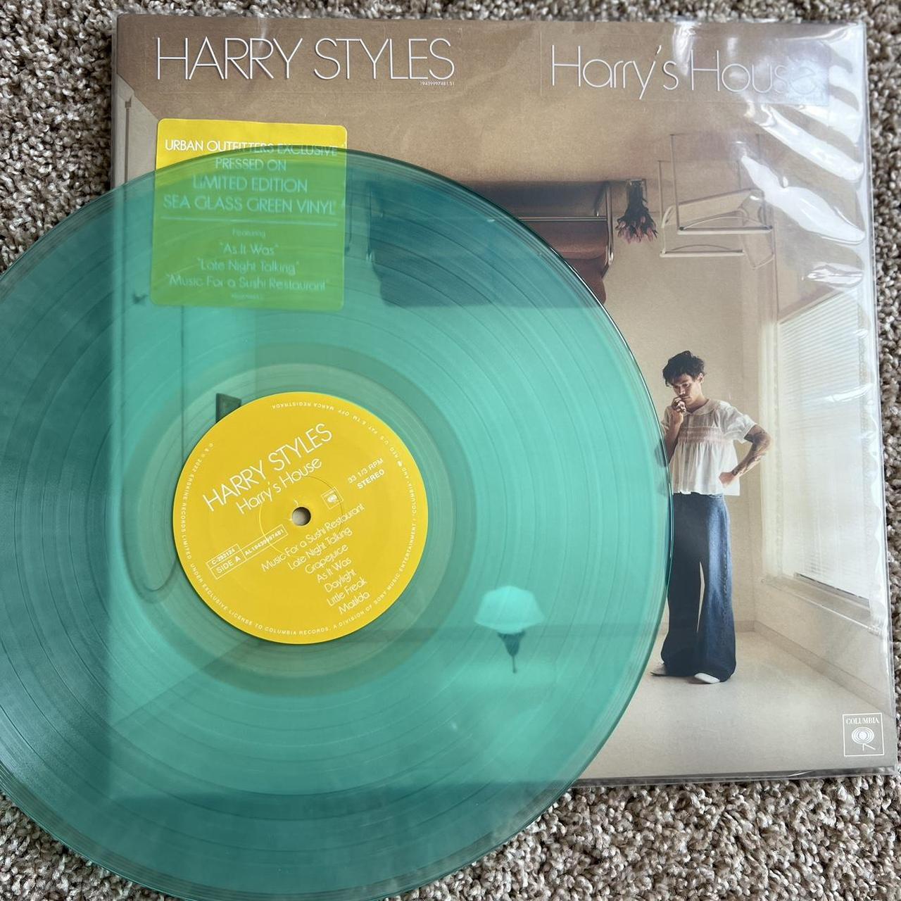 Harry Styles Harry's House Exclusive outlet Vinyl Sea Glass Green