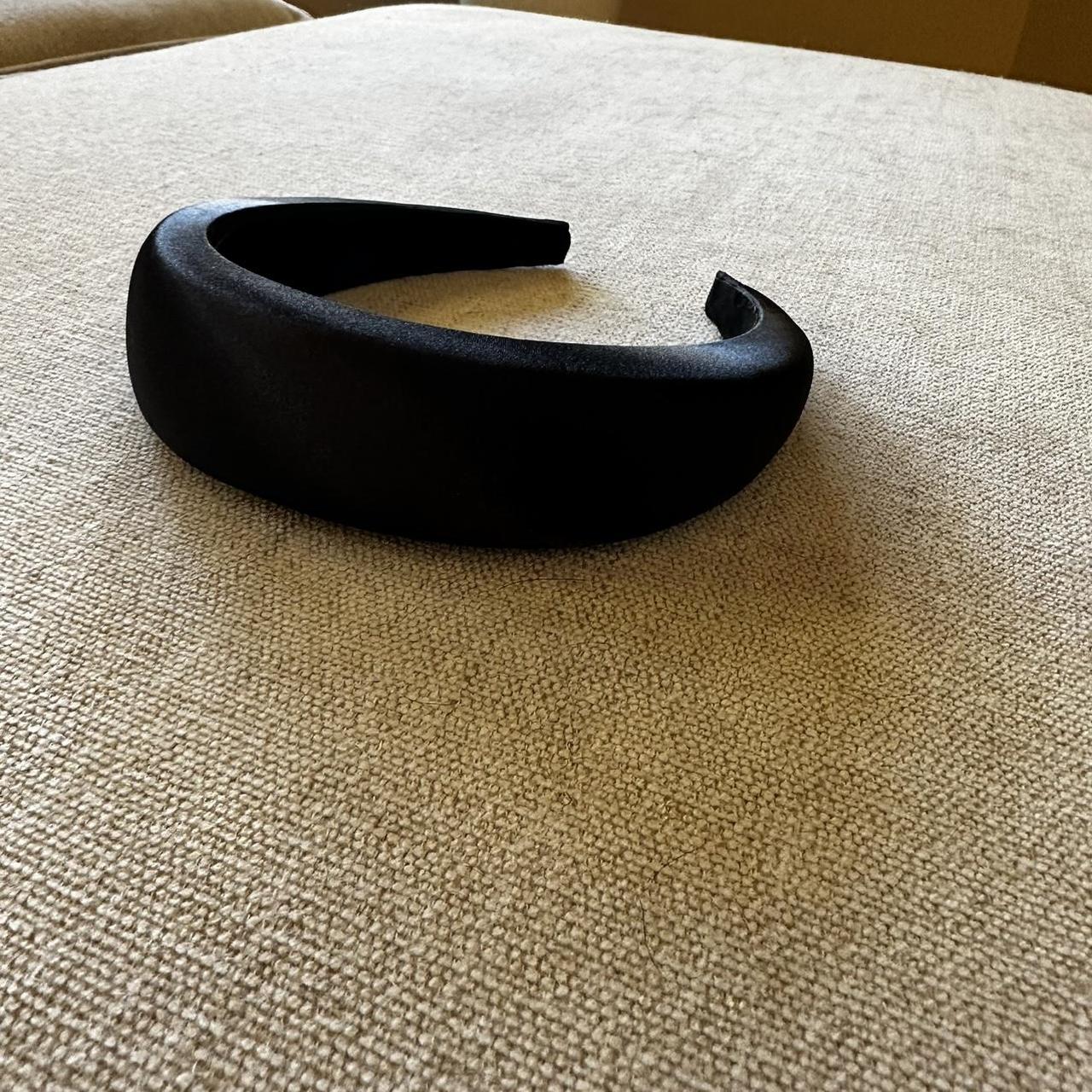 Adorable PacSun black puffy headband NEVERWORN!!... - Depop