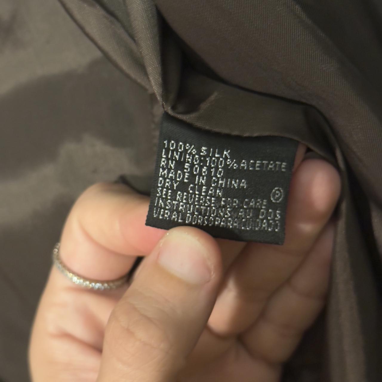 Albert Nipon Women's Jacket - Brown - S – Vintage… - image 4