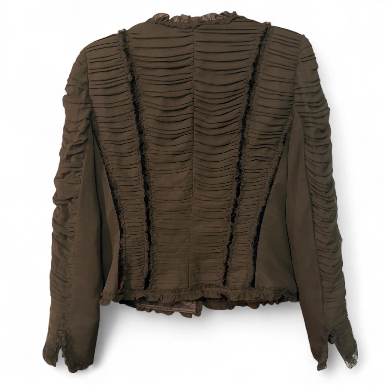Albert Nipon Women's Jacket - Brown - S – Vintage… - image 7