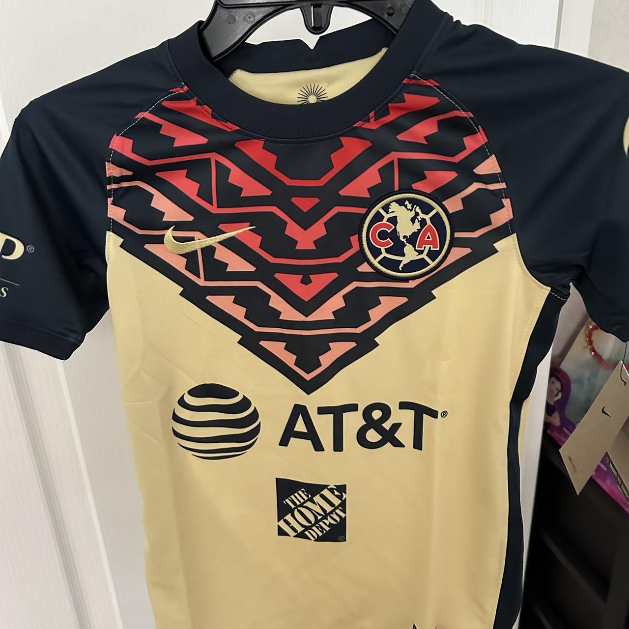 Nike Club America Home Soccer Jersey YOUTH Size: Small