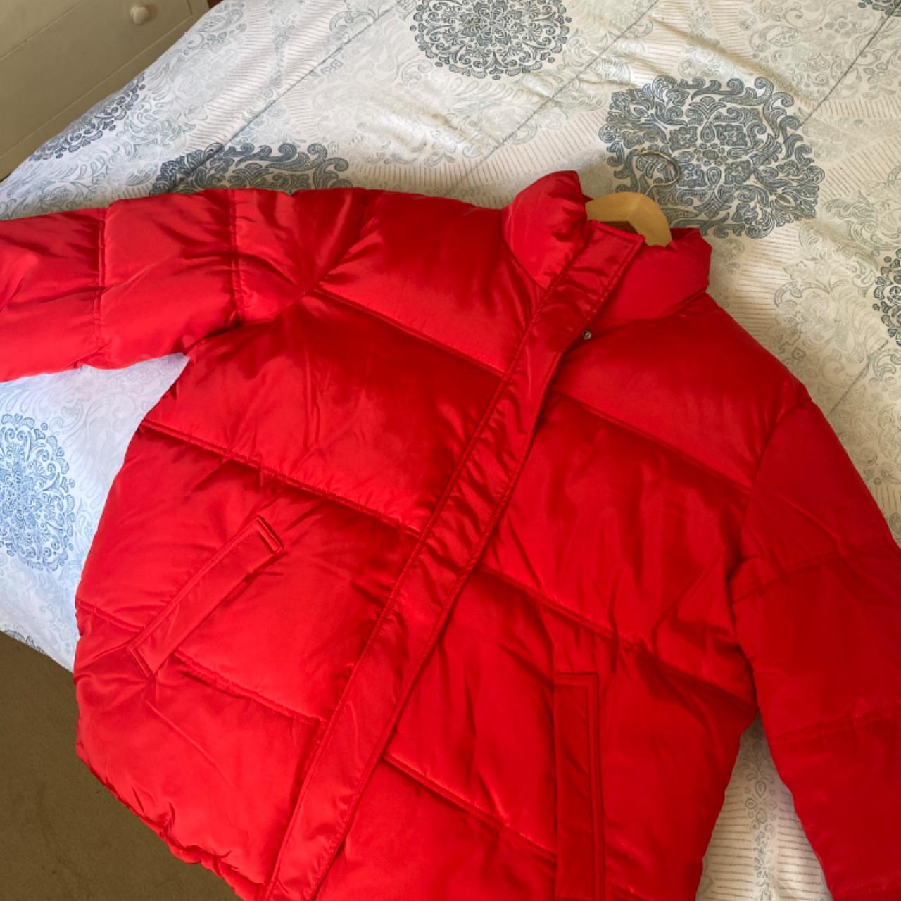 H&M Women's Red Jacket Depop