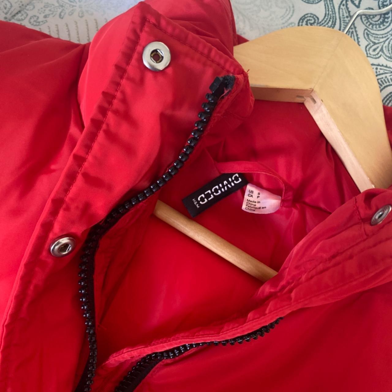 H&M Women's Red Jacket Depop