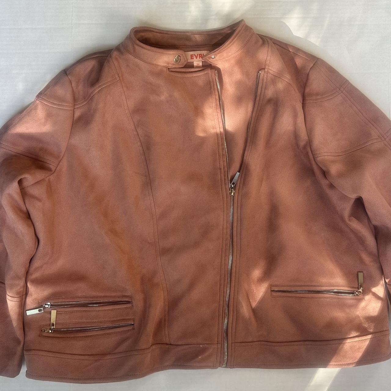 Source Unknown Women's Bomber Jacket - Pink - 3XL… - image 1