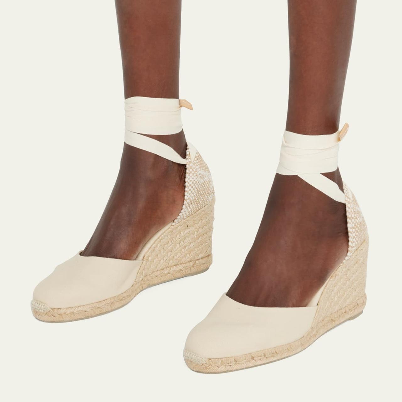 Castañer carina canvas wedge espadrilles online