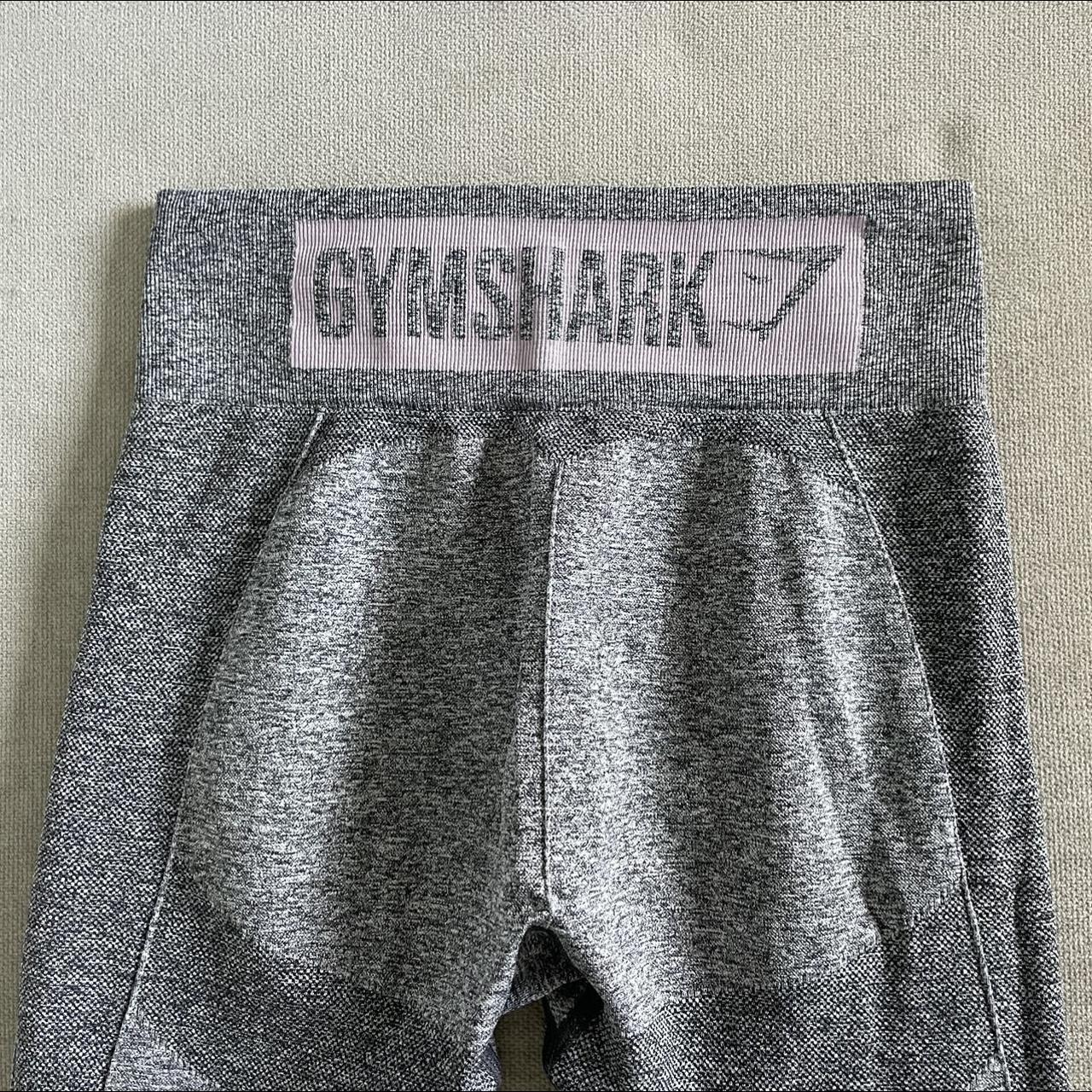 Gymshark Flex High Waisted Leggings Grey heathered - Depop