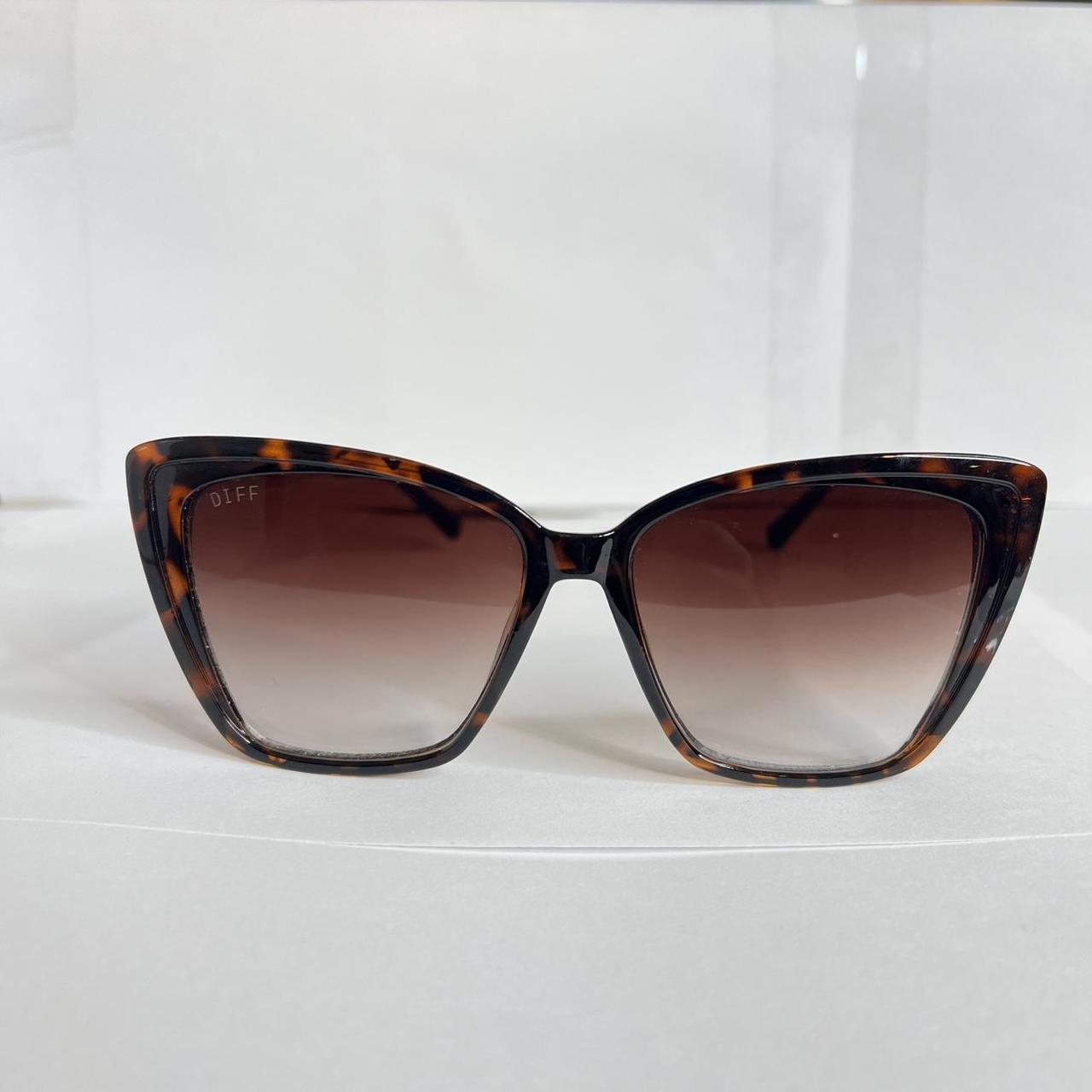 DIFF Women's Cat eye Sunglasses - Brown – Diff Br… - image 3