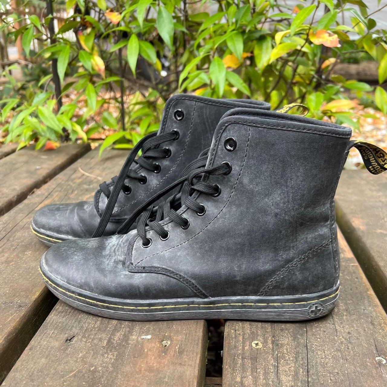 dr martens high top trainers