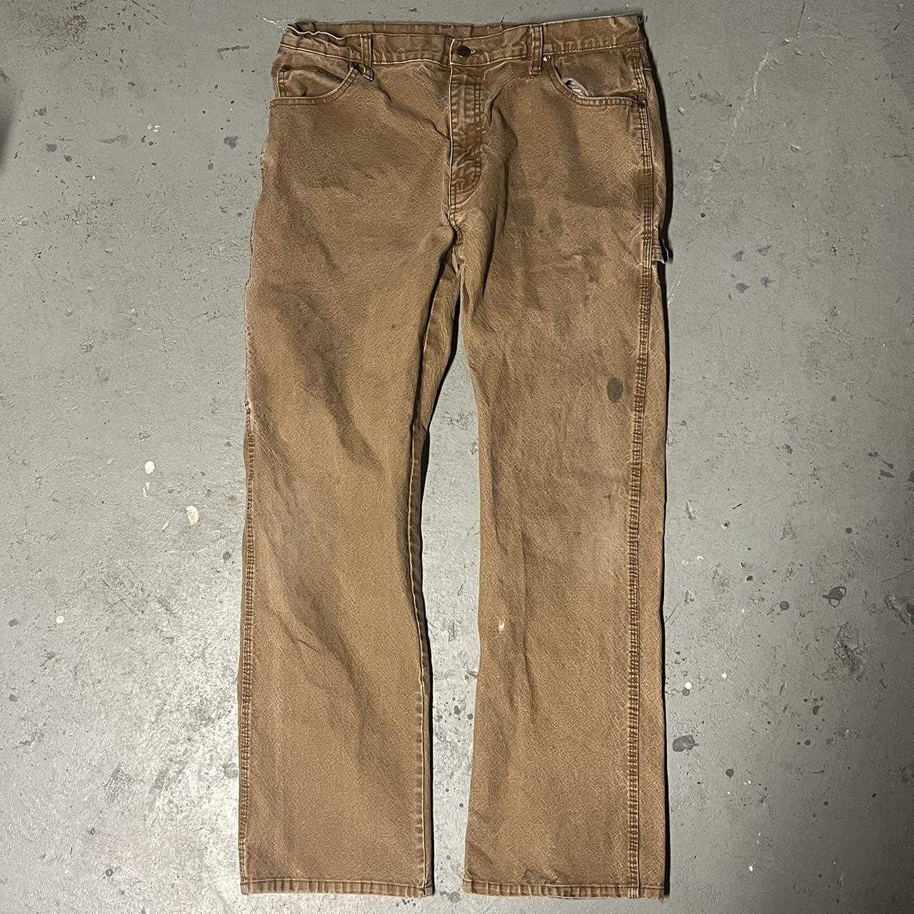 Vintage worked in dickies pants 36-32 #vintage... - Depop