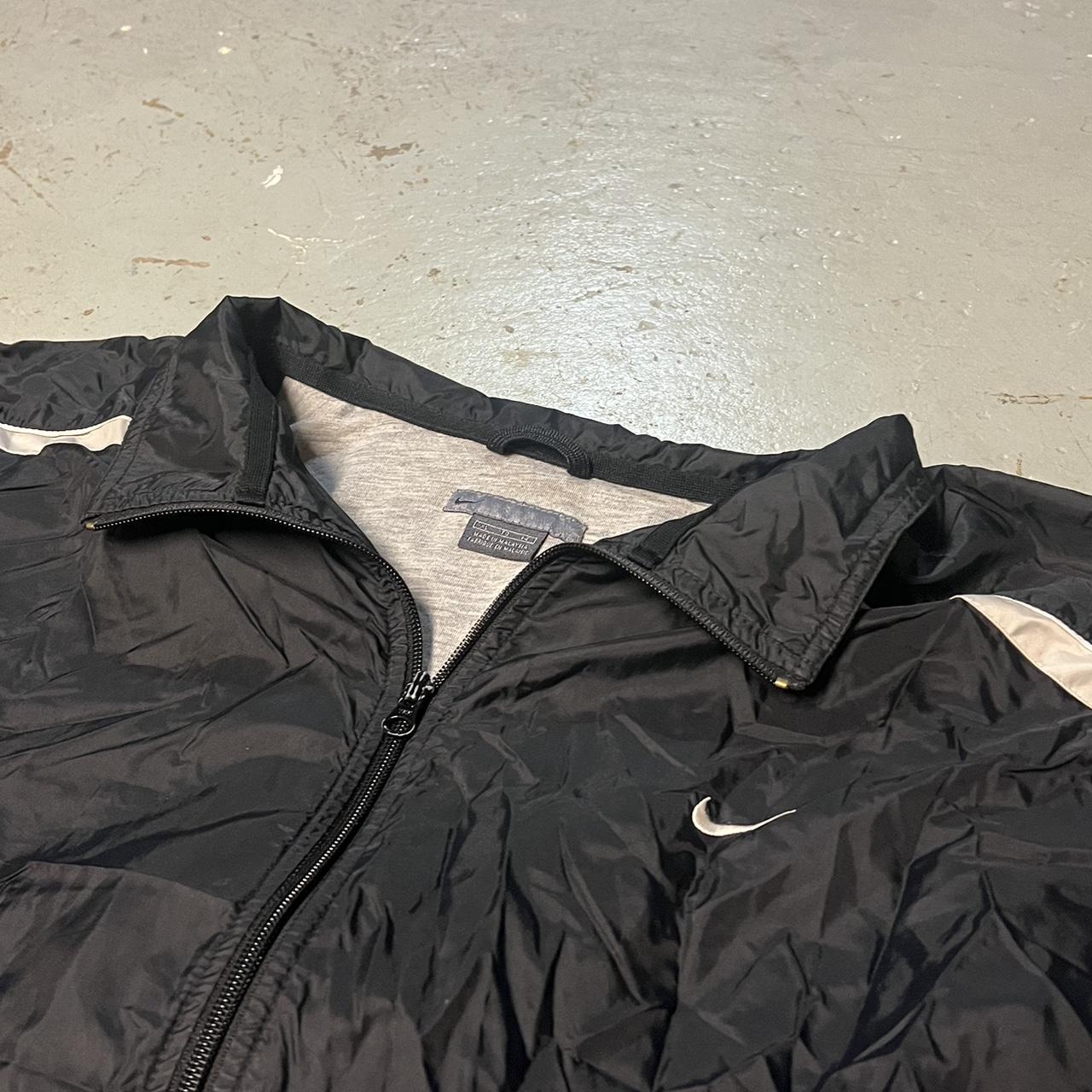 Vintage Nike track zip up jacket size xl vintage... Depop
