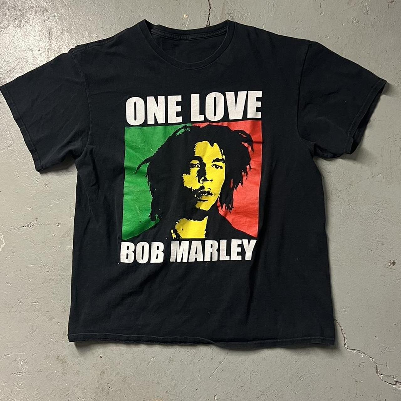 2000s bob Marley tee size medium #vintage #skater... - Depop