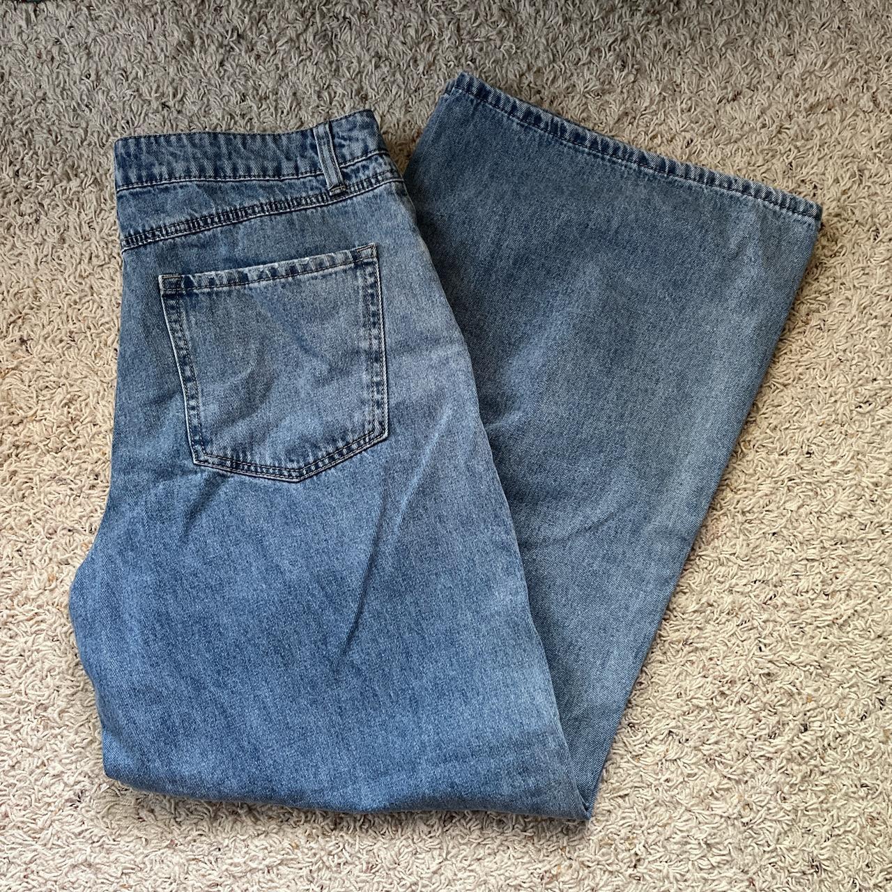 Forever 21 wide leg jeans Depop