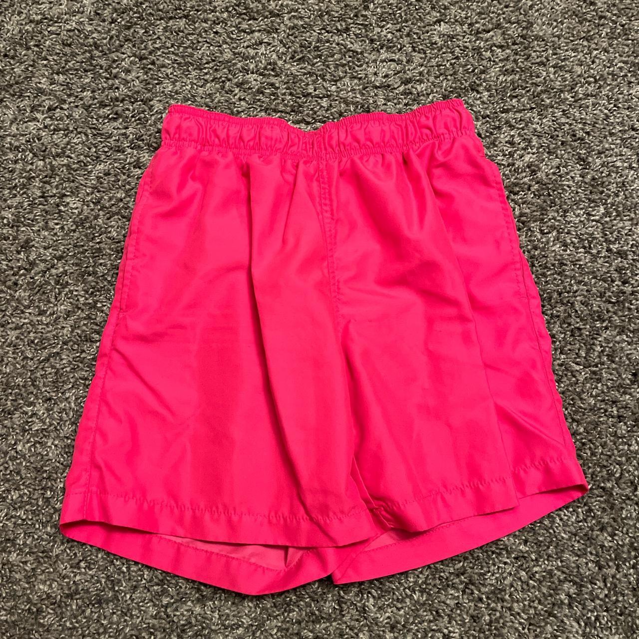 George Men's Pink Swim-briefs-shorts | Depop