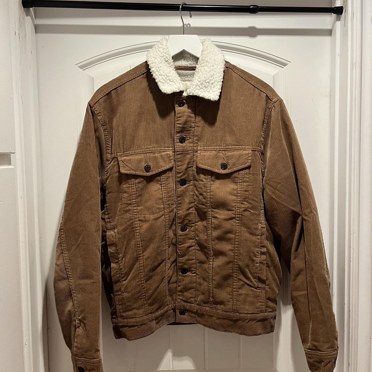 H&m sherpa jacket outlet men's