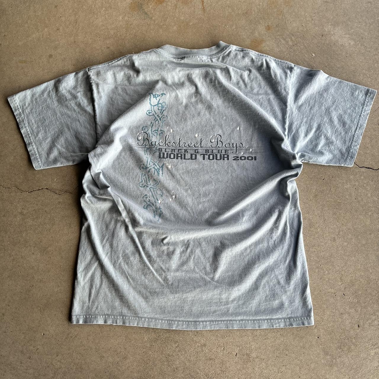超希少❕バックストリート・ボーイズ ワールドツアー 2001 Tシャツ 超希少❕バックストリート・ボーイズ ワールドツアー 2001 T