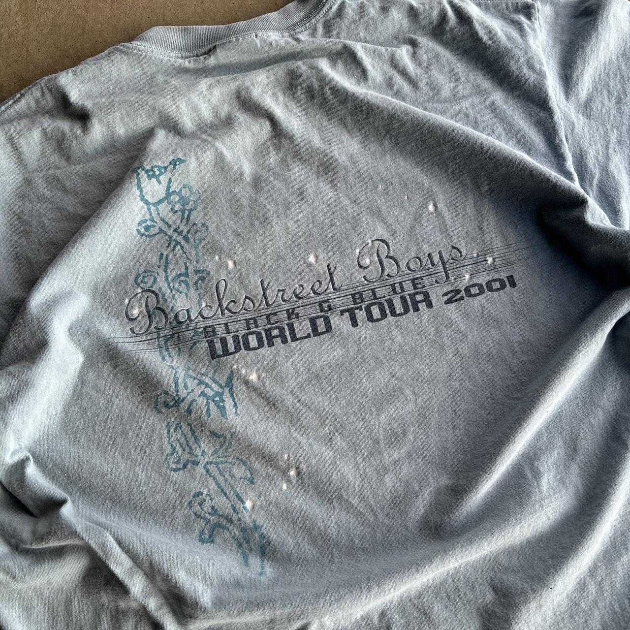 超希少❕バックストリート・ボーイズ ワールドツアー 2001 Tシャツ 超希少❕バックストリート・ボーイズ ワールドツアー 2001 T