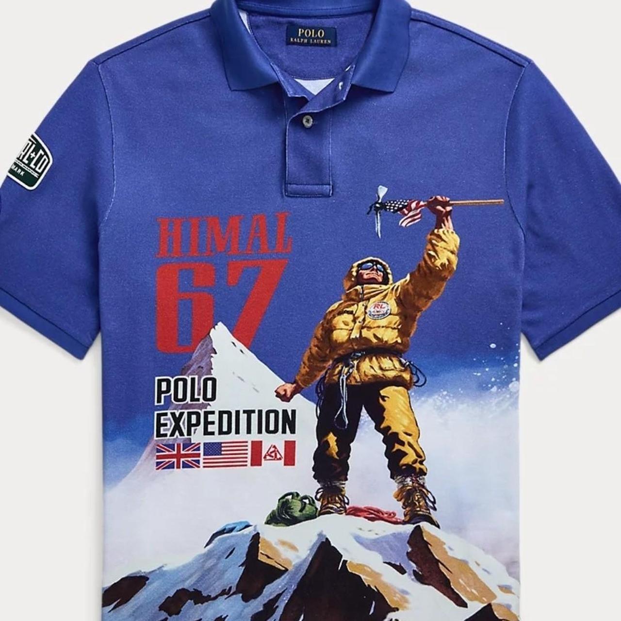 Limited edition Polo Ralph Lauren Mesh Graphic Polo | Depop