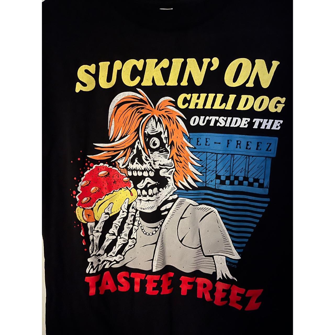 Suckin' on A Chili Dog T-Shirt - Kaspers CuriosiTees True_Royal / XS