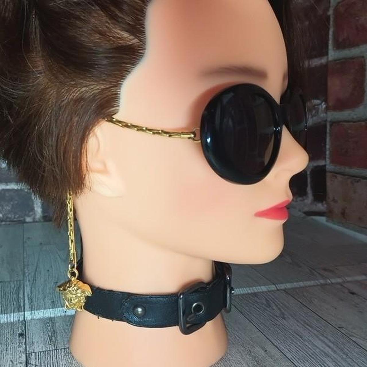 Sunglasses with chain arms on sale