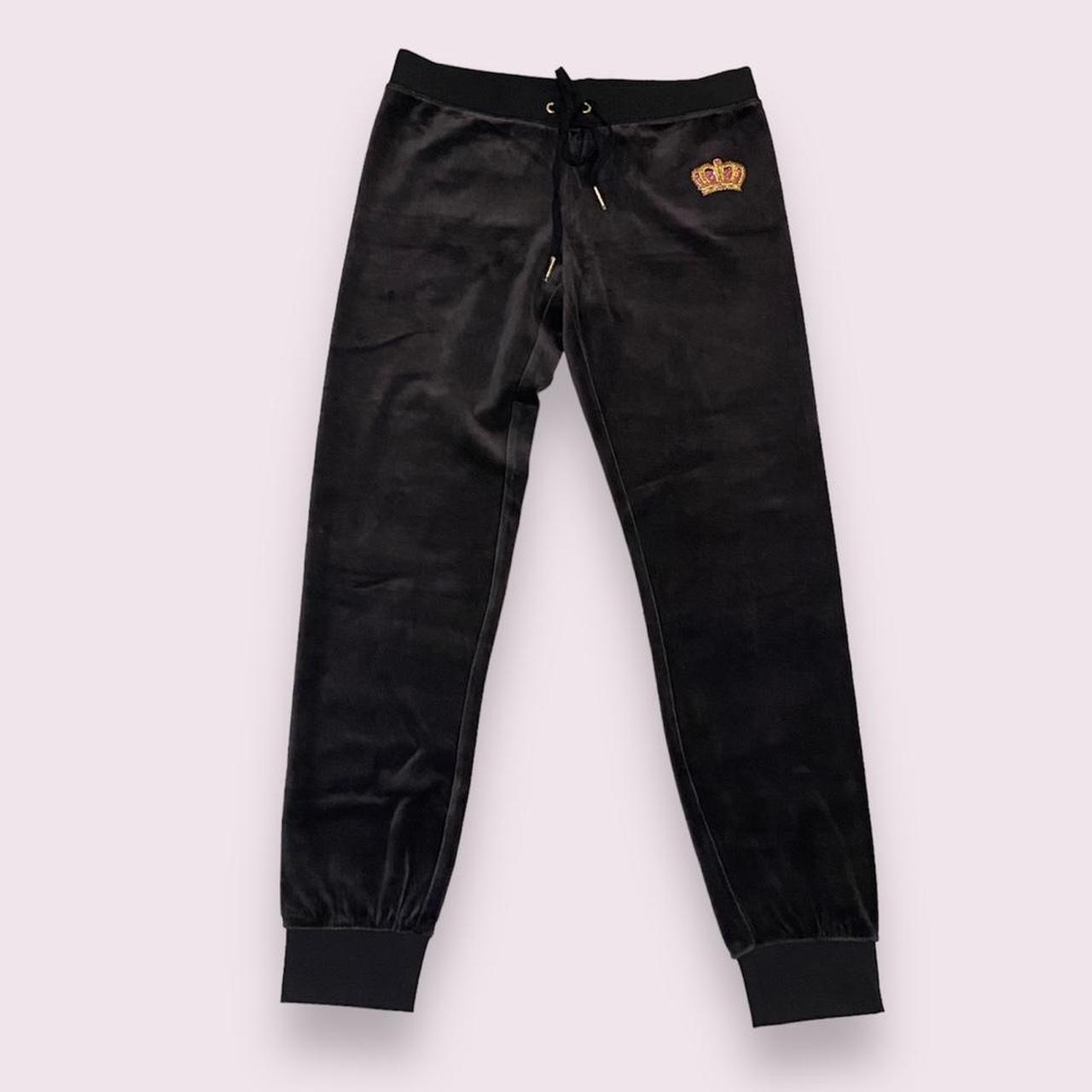 Juicy black velvet discount joggers