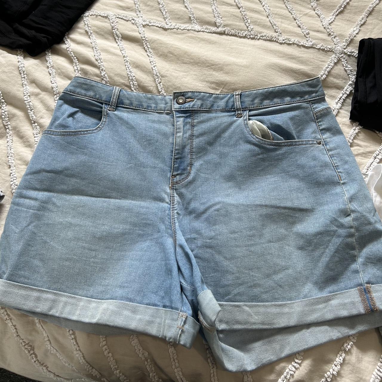 Women’s denim shorts Size 18 bought from Kmart, only... Depop