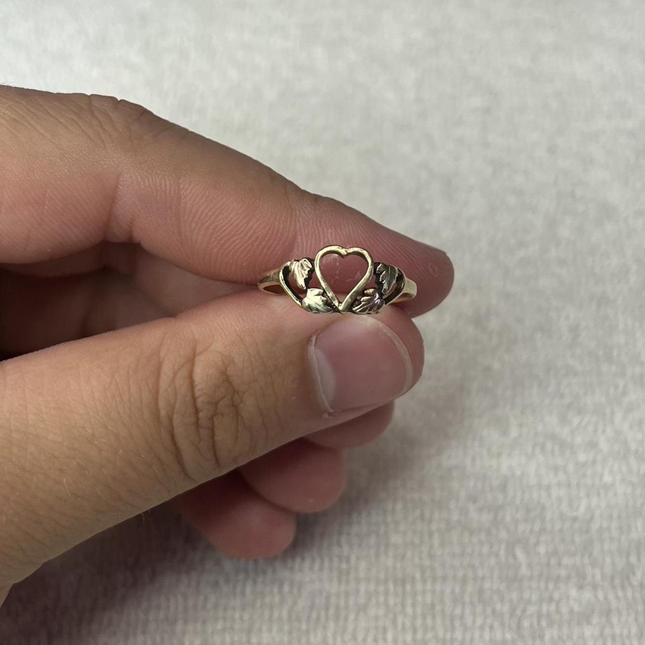 10k back hills gold ring store size 6