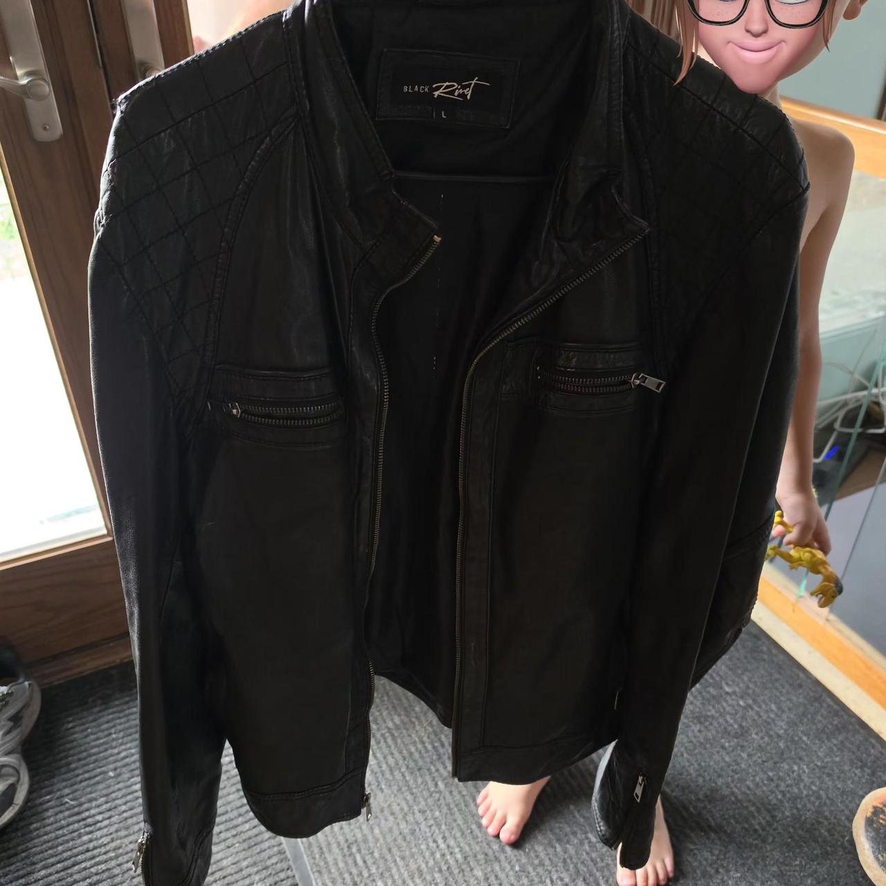 Rivet utility men's black jacket