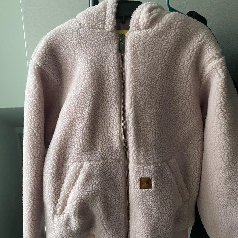 GOLF WANG HOODED SHERPA WORK - Depop