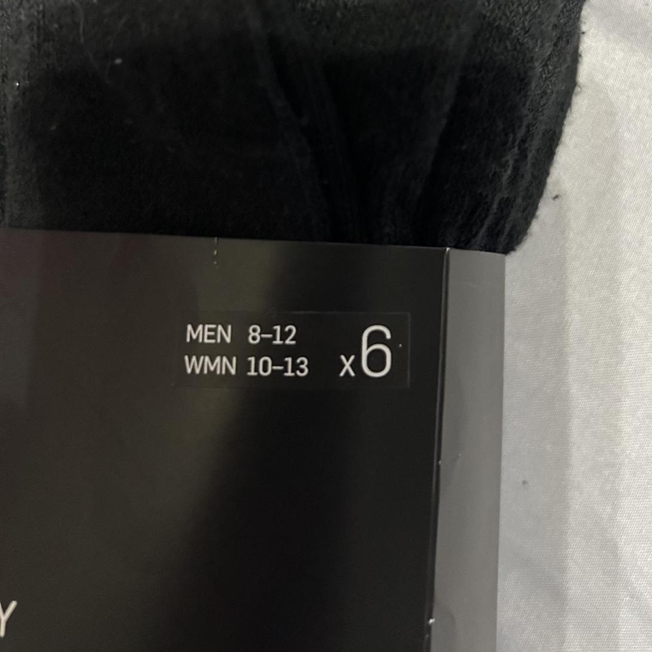 mens tall black nike socks