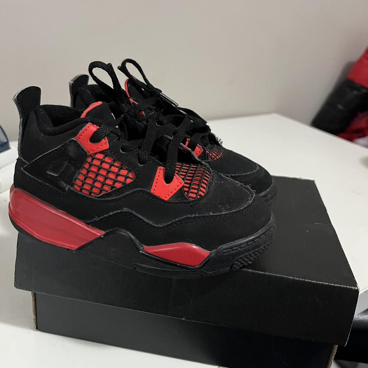 jordan red 4's