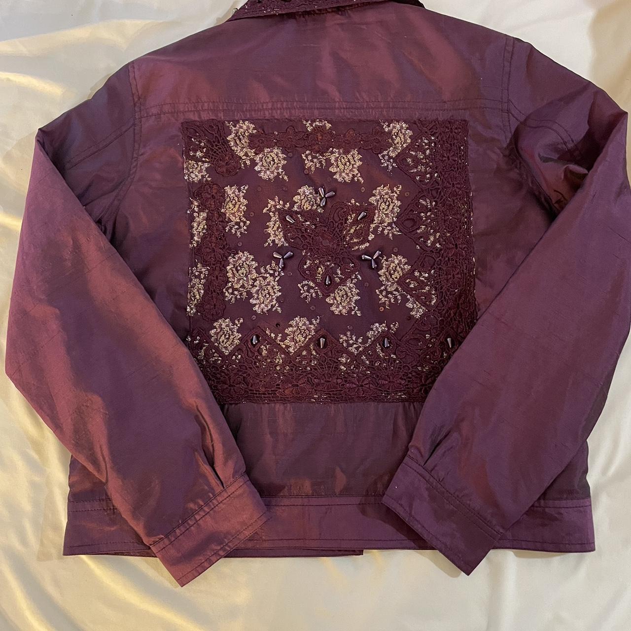 Coldwater Creek Women's Purple Jacket (2)