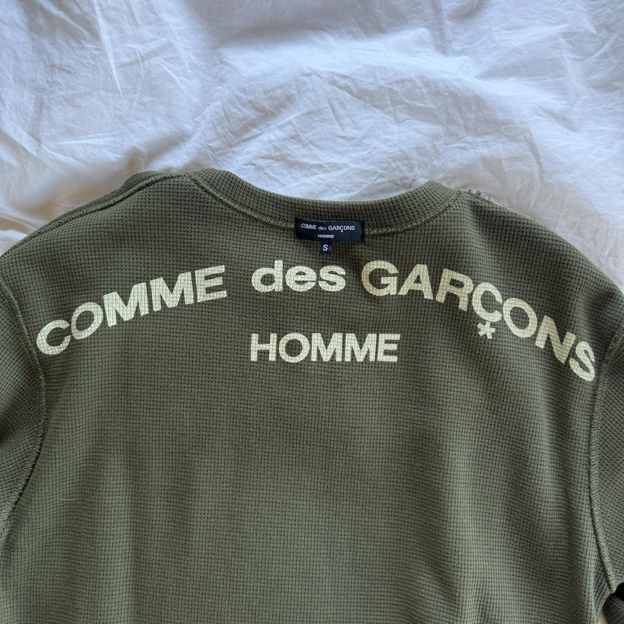 トップス AD1990 \"COMME des GARCONS HOMME\" COMME DES GARÇONS HOMME F/W 2007 INSIDE-OUT WAFFLE KNIT