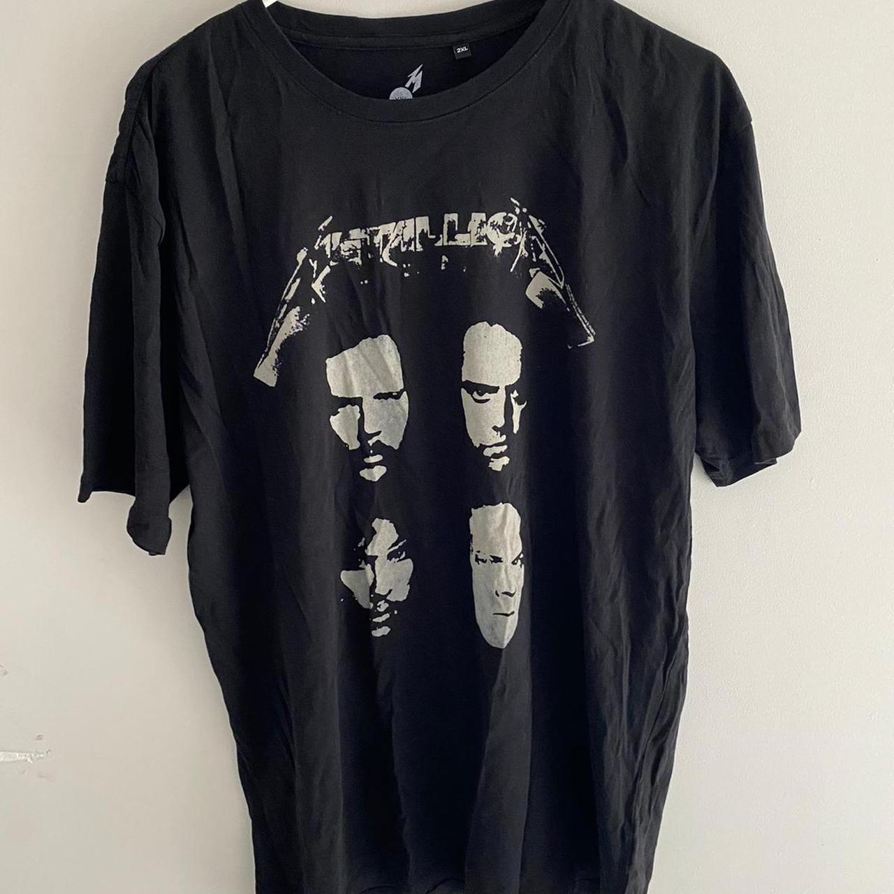 ⚡Metallica black album shirt ⚡XXL ⚡Only worn handful... - Depop